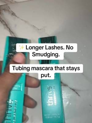 Ready to ditch flaky, smudged mascara? This tubing mascara wraps every lash for length and definition while staying put all day. Best of all, it removes easily with warm water—no rubbing required. Grab yours today and see why so many people swear by it. #TikTokShop #TubingMascara #LongLashes #ThriveCausemetics #BeautyFinds