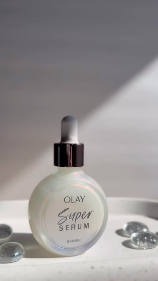 Olay Super Serum is such an amazing value because it delivers 5 benefits in 1 bottle. Olay scientists have done the hard