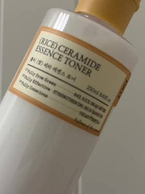 FULLY Rice Ceramide Essence Toner + FULLY Rice Ceramide Capsule Cream ..gifted by Korean Beauty . "Fully Korean beauty " @fully_global #fully #fullyskincare#fully @FULLY Skincare