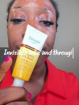 #SimpleSquadUK #AD #SimpleInvisibleSPF