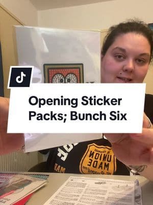 Opening Sticker Packs; Bunch Six #tiktokmademebuyit #sanrio #springdeals #hellokittystickers #openingstickerpacks
