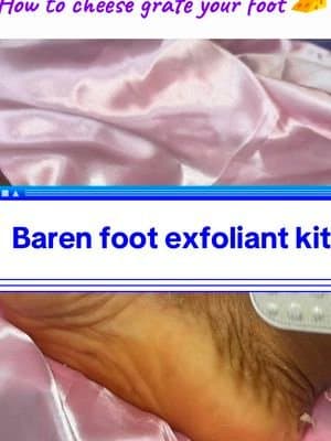 @Baren Official Account X @YesStyle @YesStyleInfluencers Foot exfoliant softener at-home kit. You can get yours from YesStyle using my discount code: ELSAMO15 #baren #skincare #footcare