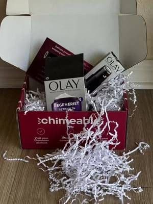 So excited to try these! ✨ Thank you Olay for gifting me the Olay Regenerist Face & Neck Lifting Treatment and the Retin
