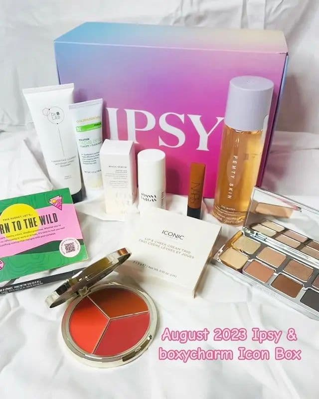 In August 2023, you'll be treated to the iconic @IPSY @boxycharm Icon Box curated by @Vanessa Hudgens . Prepare for a collection of irresistible skincare, eyeshadows, and an array of delightful goodies coming your way. ✨Click the link in my bio or down below to start your subscribe now!! https://glnk.io/mz73x/feichung-model 💓What is in my Icon Box: (8 full-size products) for $58 / quarterly. You get to choose 3 of the items in your box with an amazing value up to $350. 🌿@NARS Cosmetics Air Matte Lip Color in Lose Control 🌿@maccosmetics Lip Pencil in Spice 🌿@FENTY SKIN Fat Water Toner Serum (I can't wait to try this on). 🌿@Iconic London Lip & Cheek Cream Trio 🌿@IL MAKIAGE Colir Viss Master Palette 🌿@Dr. BRANDT Skincare Foaming Face Cleanser 🌿@GoldfadenMD Facial Detox Mask 🌿@Joanna Vargas Skin Care Magic Serum Take a look at all these goodies! Do you spot any of your favorites or the products you're wanted to give a try? @IPSY #GiftedByIPSY #ipsy #ilmakiage #nars #iconiclondon #fentybeauty #drbrandt #maccosmetics #Toner #lippencil #eyeshadow #subbox #ipsyiconbox #Serum #detoxmask #fyp
