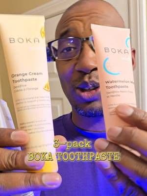 3-pack Boka toothpaste @Boka Oral Care #creatorsearchinsights #tiktokshopfalldealsforyou #tiktokshopblackfriday #tiktokshopcybermonday #bokatoothpaste