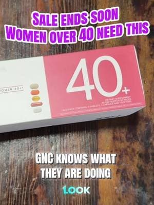 Women over 40 need to take these vitamin vitamins grab them while the sale is going on ends today @GNC Live Well #tiktokshopnewyearnewme #tiktokcreatorpicks #tiktokcreatorsearchinsights #2026