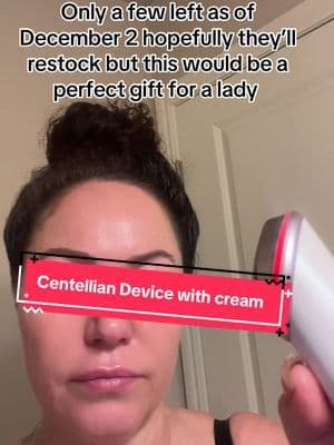 This is an excellent gift for her for the holidays or treat yourself. You deserve it, but there are only a few left. I’m hoping they’re gonna restock but if you click that cart, hopefully I’ll get the last one. There was just a few this morning. #tiktokshopholidayhaul #tiktokshopcreatorpick #centellian24 #timereversecream #pdrn