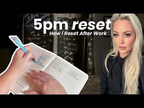 My "Anti-Burnout" Evening Routine (Real After Work Reset)