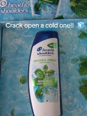 AD 🧊Cool down with New Head and Shoulders Menthol Fresh 💚 🧊Cooling, refreshed, clean feeling. 💚24 hour itch relief. 🧊microbiome formula fights flakes, itching & dryness. 💚 Dermatologically tested formula # PH balanced. 🧊Shampoo for men & women with any hair type. @Head & Shoulders UK #AD #freezetheitch #crackopenacoldone #headandshouldersuk #savvycircle