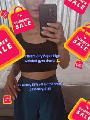 Halara super high Waisted gym shorts! Perfection! #Halarauk #Halaragirl #halarastyles #halaraquality #tiktokmademebuyit