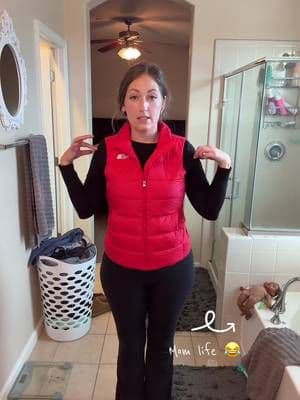 OOTD vs FIT CHECK ✨ How could I forget my lashes?!! @Maxcomfi in the style aurora 🤩 available in my showcase 🛍️ @thenorthface @Walmart @Halara #ootd #fitcheck #tiktokshopholidayhaul #momlife #errandsoutfit