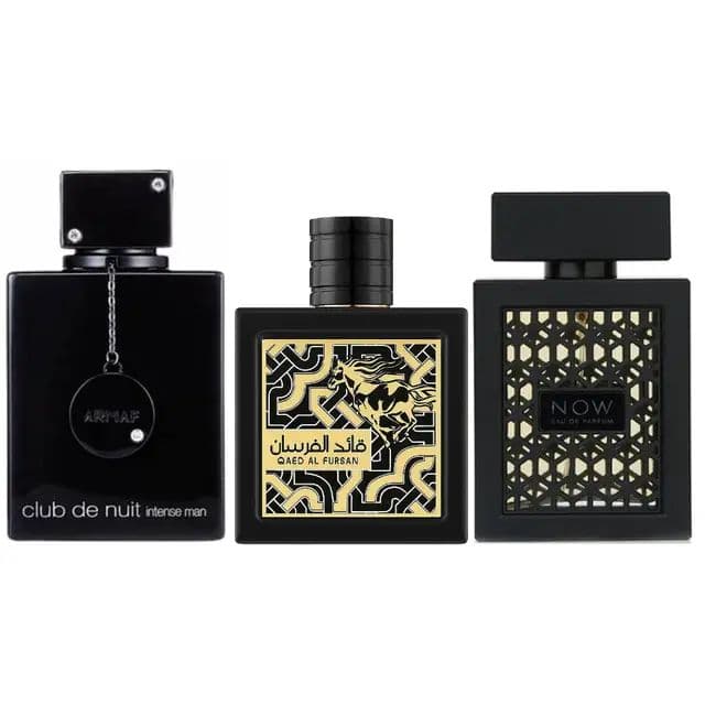 Why smell the same every day? This 3‑piece Lattafa & Armaf bundle gives you a fresh daily scent, a bold night‑out beast, and a rich exotic signature in one box. Citrus, pineapple, vanilla and dark woods that last all day (and night). Gift‑ready bottles, crazy value. Pick your vibe and spray.
Office: Rave Now Black – clean citrus & spice.
Date Night: Club De Nuit Intense – smoky, fruity, ultra‑masculine.
Statement: Qaed Al Fursan – sweet, rich, unforgettable.
Tap to upgrade your scent game or grab the perfect gift for him. #weeklydeals #payday #RushReady #tiktokshopsummersale #mensfragrance #perfumetok #lattafa #armaf #giftideas