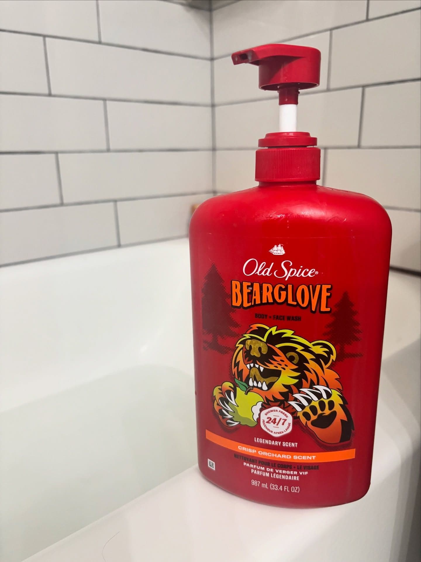 @influenster @oldspice #complimentary #GiftedbyOldSpice #oldspicebearglovebodywash