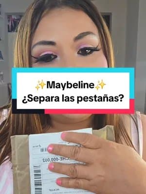 Probé la Colossal Bubble de Maybelline 👀 No me dio tanto volumen porque mis pestañas son muy rectas, pero sí me gustó cómo las separa y las deja más definidas. Si te gustan las pestañas naturales, largas y sin grumos, esta puede ser una buena opción. ¿Tú qué prefieres? ¿Más volumen o pestañas bien separadas? ✨ @Maybelline MX #maybelline #maybellinemascara #colossalbubble #tiktokshopfinds #tiktokshopmexico