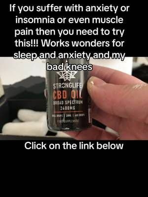 Stronglife CBD Oil #ad#bestseller#cbdoil#viral#trending#foryoupage#foryou#fyp#stronglife#bettersleep#betteranixety