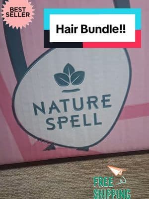 The Ultimate Hair Transformation Kit Revive your hair from the inside out! The Nature Spells Bond Repair Collection is a comprehensive, vegan-friendly system designed to intensively strengthen, repair, and smooth all hair types. Featuring Arginine, Vegan Keratin, Hyaluronic Acid, and Sea Buckthorn Oil, this powerhouse line—including the Salt-Free Shampoo, Salt-Free Conditioner, Smoothing Leave-In, Hair Perfecting Mask, Intense Bond Hair Mask, and Bond Repair Hair Oil—restores damaged bonds, locks in moisture, and delivers a salon-quality shine for truly healthy, resilient hair. Great price and Free Shipping @Nature Spell US #bestseller #tiktokshop #viral #beauty #hair