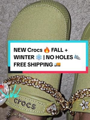 These are NOT your regular Crocs 👀 The NEW Crocs Adult Classic Crafted Clogs are built for FALL + WINTER vibes 🍂❄️ with a canvas upper (no holes = cozy + sleek). Lightweight, durable, and FREE shipping right now 🚚💨. Don’t wait—these go FAST. ... #fyp #abbydames #CrocsFallStyle #WinterCrocs #CrocsNoHoles #TikTokMadeMeBuyIt #CrocsSeason #CrocsTrend #EverydayComfort #FallFits #TikTokShopRestock #tiktokshopcreatorpicks #BahamianCreator #BahamianInfluencer #CaribbeanCreator #CaribbeanInfluencer #Austininfluencer #Austincreator #Texasinfluencer #Texascreator #UGC #TikTokpartner #blacktiktok #TikTokShopFallDealsForYou #AutumnLiving #TikTokShopBlackFriday #TikTokShopCyberMonday #SuperBrandClub #ViralOnTikTokShop #FentySuperBrandDay #susteassuperbrandday
