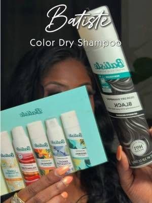 gifted by batiste ✨ Flat ➡️ FAB in minutes! Batiste Hint of Color Dry Shampoo has been such an easy refresh between wash days. 🤎 I shake it well, spray about 12 inches away directly onto my roots, massage it in with my fingertips, then brush through and style. It helps absorb excess oil and grease while adding texture + volume, and I love that the tinted formula blends into my hair without leaving that obvious white residue. 🙌🏽 Available on Amazon, Target, Walmart & Ulta Beauty. 🛍️✨ @Batiste @Batiste_hair @batiste_us #Batiste #giftedbybatiste