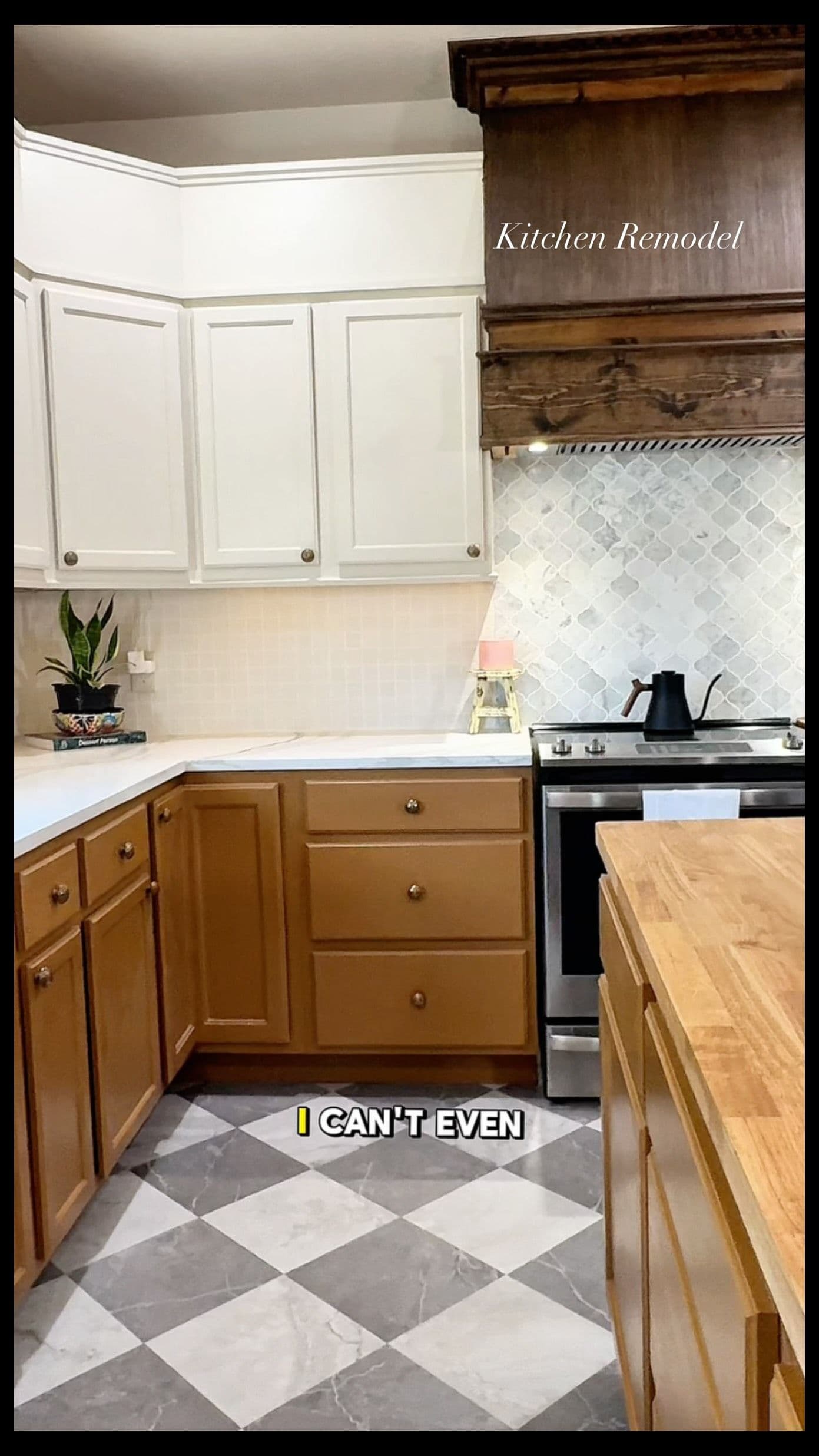 #ad I still catch myself, staring at this kitchen like it belongs to someone else.
At the end of last year, this space