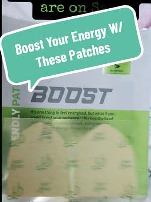 #boost #boostenergy #boostenergylevels #thefriendlypatch #boostpatch #nomiddaycrash #tiktokshop