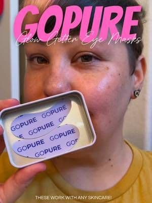 If you already use eye cream, serum, or moisturizer, these reusable @Gopure Glow Getter Eye Masks are the perfect addition to your skincare routine. They pair with any under-eye product to help keep it in place while you relax, making your routine feel more like an at-home spa experience. Reusable, travel-friendly, and easy to clean, they're a simple upgrade for anyone looking to get the most out of their skincare. #GoPure #tiktokshopbacktoschool #tiktokshopsummersale #tiktokshopcreatorpicks #TikTokShopFinds