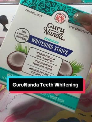 GuruNanda Teeth Whitening #GuruNanda #Teeth #Whitening #GuruNandaTeethWhitening #tiktokshop #tiktokmademebuyit #gurunanda #gurunandaproducts #whiterteeth