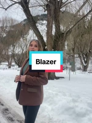 Got to enjoy this winter… #blazer #winteroutfit #amazonfind