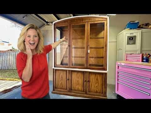 Hutch Top Upcycle Flip | The Genius Furniture Splitting Hack | Lemons To Lemonade Home