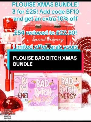 3 for £22.50! Add code BF10! Grab yours today! PLOUISE favourite x @PLOUISE #tiktokmademebuyit #giftideas #tiktok #christmas #beauty #makeup #fashiontiktok