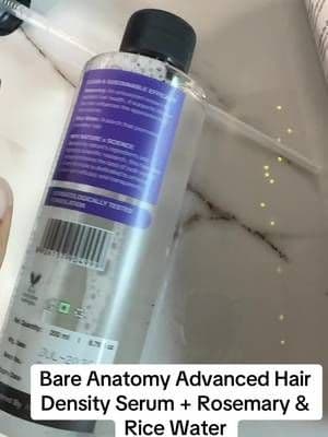 This Bare Anatomy duo pairs an Advanced Hair Density Serum Roll-On with Rosemary & Rice Water for a targeted scalp-care routine. 💆🏽♀️💕 The roll-on makes application especially convenient. #BareAnatomy #HairDensitySerum #ScalpCare #HairCareRoutine #TikTokShop