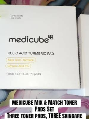medicube brings together toner pads for pore care, post-blemish skincare, and brightening-focused routines. An easy way to customize your skincare steps depending on what your skin needs! 💕 #Medicube #TonerPads #KoreanSkincare #SkincareRoutine #TikTokShop