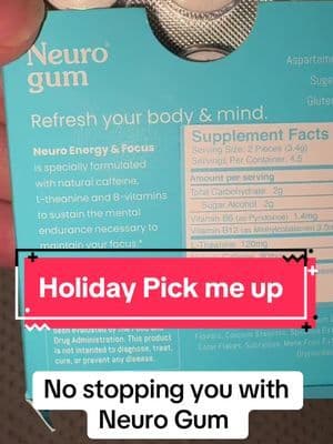 My secret to staying focused during this holiday season! #giftguide #ttsdelight #blackfridayearlydeals #blackfridaydeals #spotlightfinds #blackfriday #tiktokshopblackfriday #TikTokShopCyberMonday
#TTSTakeover #blackfriday #cybermonday #christmasgift #christmasgiftideas #stockingstuffer #stockingstufferideas #musthave #falldealsforyou #superbrandday #seasonalessentials #gifted #tiktokshopholidayhaul #tiktokshopholidaydeals #tiktokshopgiftideas2024 #ttstastemakers #tastemakerslaunch #neurogum