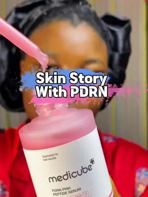 If you don't know why you need PDRN in your routine, let this be a sign to add this medicube Pdrn pink Pepetide Serum to your routine. @medicube global @medicube_official #medicube #amazon #amazonmusthaves #pdrn #kojicacid
