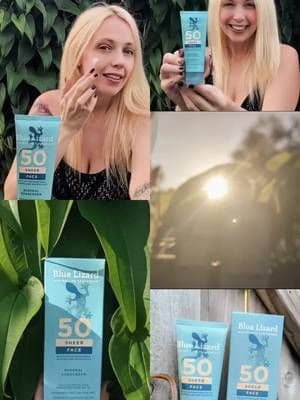 I was so excited to to get this @Blue Lizard Sunscreen 💙🦎 Sheer Face Mineral SPF 50 Sunscreen ☀️ from @influenster ✨ to try! 🥰 Here's my review! ⭐⭐⭐⭐⭐ I just love this sunscreen because it has a really soft texture and doesn't leave a thick residue like most sunscreens. 😎 I also love that it's made with a vegan formula 🌱 Australian 🇦🇺 botanicals 💠 Hyaluronic Acid & vitamin E! 🌈 It also has blue light protection 💙😮and doesn't clog your pores! ✨ Plus it's free from parabens and fragrances! Needless to say, this is just an all-around great sunscreen! 🌞 I live in Florida so I spend a lot of time outdoors and this sunscreen is the perfect companion for my bag! 👜😍 I am so ready to kick off the summer with my new blue lizard sunscreen! 💙🦎🌈☀️🏖️👙🩴✨😎 #influenster ✨ #bluelizardsummer26 💙🦎 #complimentary 😮 #gifted 🎁 #mandib8803💕