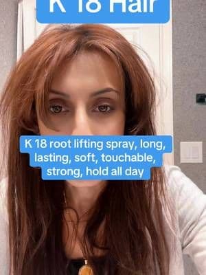 Astro lift TM repair of volume spray K 18 hair #K18Hair #K18 #VolumizingHair #HairRecommendations #HairToolRecommendations #HairProductRecommendations #TikTok #TikTokShop #TikTokCreator #StrongerHair #FullerThickerHair #Blowout #RootLiftingSpray #Astroturf RootLift #RootLiftingSpray #HairProducts @@K18 Hair