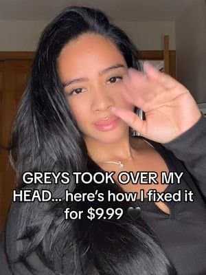 I haven’t dyed my whole head in YEARS — the greys were winning 😅 and no, I’m not in my “embrace the silver era” lol. Grabbed the Garnier Olia 1.0 Black on Amazon for $9.99 and my soul is at peace again 🥰🖤 @GarnierUSA #hair#hairdye#amazonfinds#fyp