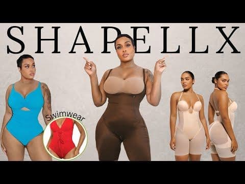 Shapellx Try-on Haul | Shapewear & Swimwear For Al….XS to 6X