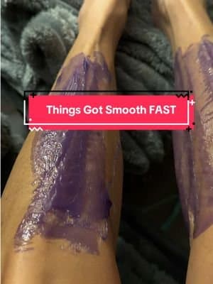 This kit from @Tress Wellness is the bizzzomb! It gets my legs smooth in minutes! No messy wax! #ad #tresswellness #hardwaxroller #wax #salonresultsathome