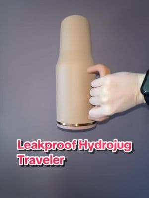My everyday cup is always a @HYDROJUG traveler. Leakproof, fits in your cup holder and comes in a million cute designs. 👀 #hydrojug #hydrojugtraveler #hydration #drinkyourwater #tiktokshopcreatorpick