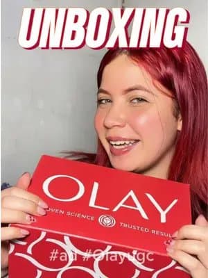 Gracias Olay por regalarme estos productos 💖 Unboxing del tratamiento nocturno corrector de arrugas + crema microescul