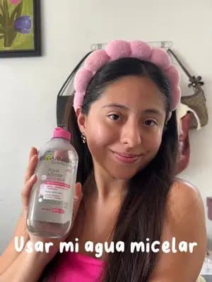 No te maquilles sin antes hacer esto!!🩷🙌🏻 Si empiezas a maquillarte o estás aprendiendo siempre te sugiero limpiar tu piel antes de agregar cualquier producto de tu makeup, y yo utilizo mi agua micelar de @garnierlatam todo en uno, que neta deja mi piel súper suave, igual no olvides agregar crema hidratante y protector solar☝🏻🩷 cuiden sus pielessss🤭 @formetipsmx #micelartodoenunofm #amogarniermicelar #garniercuidadolapiel #garniermx #publicidad