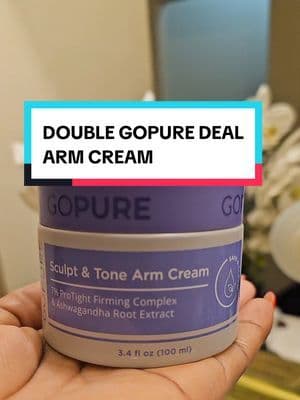 #gopure #gopurebeauty #armcream #TikTokShop #aprilrestock #springbreak #tiktokshopbeauty #tiktokpartner