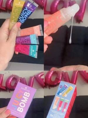 Es schmeckt lecker und es riecht fantastisch 😍 #essence #essencecosmetics #juicybombshinylipgloss #tiktokshop