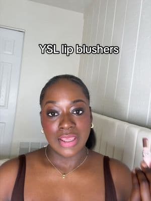 I’m in love with these lip blushers @YSL Beauty #giftedbyyslbeauty #yslbeautypartner #ysllipblushers #virallllllllllllllllllllllllllllll❤️ #fypppp