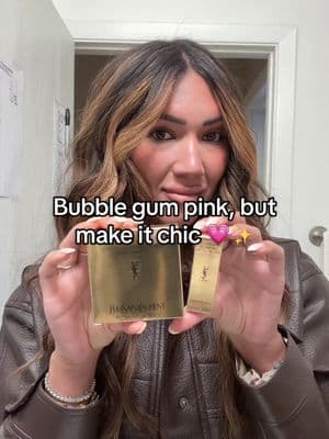 Bubble gum pink, but make it chic 💗✨ Trying on @YSL Beauty Beauté’s playful new shades and I get the hype. Featuring: • Make Me Blush 24H Buildable Blurring Powder Blush in #66 Fuchsia Fizz • YSL Loveshine Plumping Lip Oil Gloss in #10 Stardust Pink A fresh pop of pink from cheeks to pout — fun, polished, and very YSL. Which one are you grabbing first? 💄💕 #YSLBeauty #YSLBubbleGumPink #GiftedByYSLBeauty