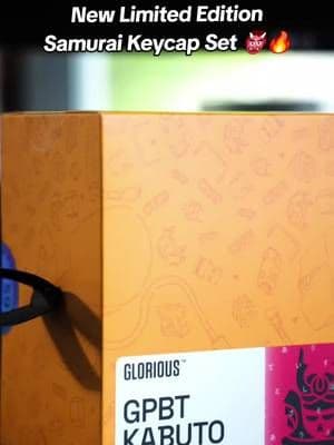 It's Time to Recieve your Kabuto Samurai 👹 . . @GloriousGaming Just Released This Limited Edition "Kabuto" Keycap Set �