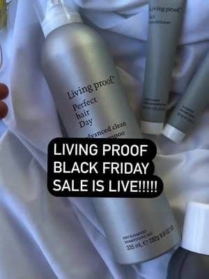 @livingproofinc Black Friday sale is live now!!!🔥 ‼️Use my 25% off code: FEI25 Shop link in my bio and stories.✌️ ⏰Black Friday sale event start at: November 17th to 18th You can get 25% off + free shipping on orders $50+ and full size OG dry shampoo with $75+ or jumbo size OG dry shampoo with $100+ 💈Check out what I got: 🎀Full Dry Volume & Texture Spray ( Allure Best of beauty award winner 2022🏆) 🎀Triple Bond Complex It has been so helpful for my fine frizzy hair. I have been through a few bottles of this. 🎀Perfect Hair Day Advanced Clean Dry Shampoo 🎀Perfect Hair Day Dry Shampoo 🎀Travel size Full Shampoo & conditioner Which products from this brand are your absolute favorites? 🌟 https://rstyle.me/+Ck77T1ytcQywZA_Vwi4IWw @livingproofinc #TikTokShopBlackFriday #TikTokShopCyberMonday #livingproofhair #hairproducts #blackfridaydeals #blackfridaysale #hairproduct #rundeal #fyp #livingproof #sale #hugesale #unboxing #beautyhaul