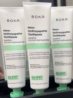 Sensitive teeth? White teeth for the whole family? Meet the revolution in oral care! Boka Ela Mint's fluoride-free formula skips alcohol, perfect for kids and adults with sensitive teeth. Nano hydroxyapatite actively remineralizes enamel while gently brightening smiles. Clinically proven whitening power meets US-manufactured safety standards in every 4oz tube. 🦷 Swipe now to upgrade your family's oral care with this dermatologist-approved daily essential! #bokatoothpaste #boka #nanohydroxyapatite #ad #toothpaste