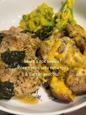 #dinner #dinnerideas #dinnerwithme #dinnertime #porkchops #dinneridea #easydinner #easydinnerideas #bakedpotato #brocolli #cheesybroccoli #sahm #sahmlife #sahmlife #sahmsoftiktok #sahmtok #sahmof2 #mom #momsoftiktok #momlife #momsover30 #monday #mondaymood #tiktokshop #tiktokshopfinds #tiktokshopping #tiktokshopproducts #freeshipping