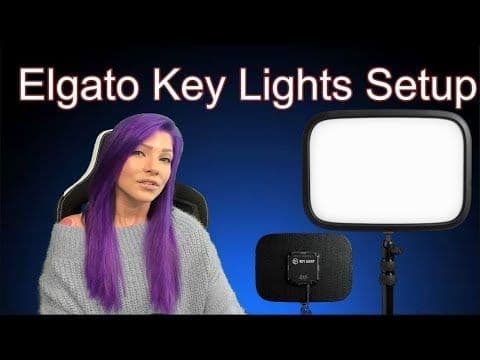 Setting Up my New Elgato Key Lights